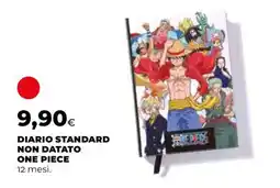 Coop DIARIO STANDARD NON DATATO ONE PIECE offerta