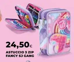 Coop ASTUCCIO 3 ZIP FANCY SJ GANG offerta