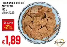 IperFamila Sfornamore risette ai cereali offerta