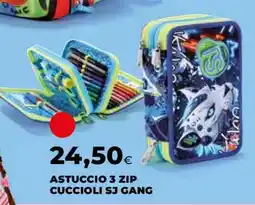Coop ASTUCCIO 3 ZIP CUCCIOLI SJ GANG offerta