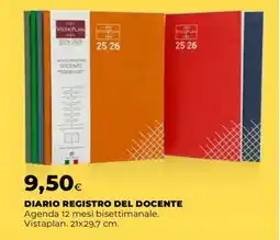 Coop DIARIO REGISTRO DEL DOCENTE offerta