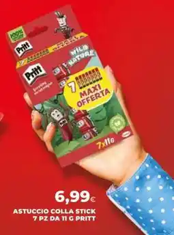 Coop ASTUCCIO COLLA STICK 7 PZ DA 11 G PRITT offerta