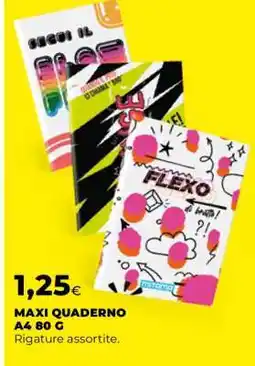 Coop MAXI QUADERNO offerta