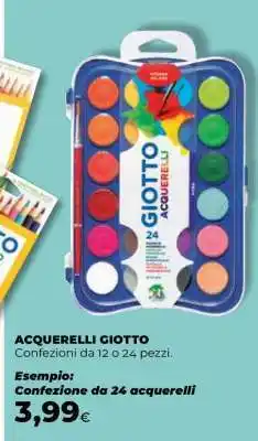 Coop ACQUERELLI GIOTTO offerta