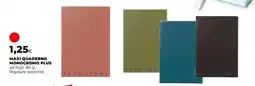 Coop MAXI QUADERNO MONOCROMO PLUS offerta