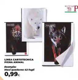 Coop LINEA CARTOTECNICA PIGNA ANIMAL offerta
