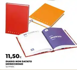 Coop DIARIO NON DATATO MONOCROMO offerta