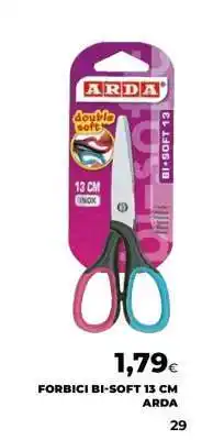 Coop FORBICI BI-SOFT 13 CM ARDA offerta