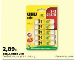 Coop Colla Stick UHU offerta