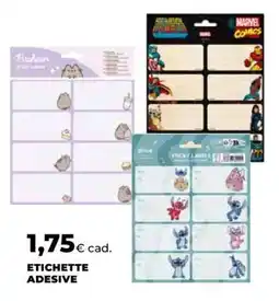 Coop ETICHETTE ADESIVE offerta