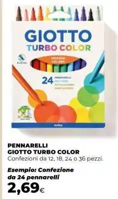 Coop PENNARELLI GIOTTO TURBO COLOR offerta