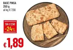 IperFamila Base pinsa offerta