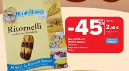 Carrefour Market Biscotti Ricchi Mulino Bianco offerta