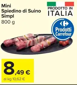 Carrefour Market Mini Spiedino di Suino Simpl offerta