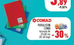 Conad Superstore Portalistini CONAD offerta