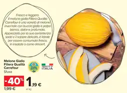 Carrefour Market Melone Giallo Filiera Qualità Carrefour offerta