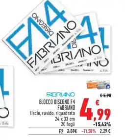 Conad Superstore Blocco disegno f4 FABRIANO offerta