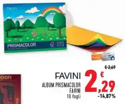 Conad Superstore Album PRISMACOLOR favini offerta