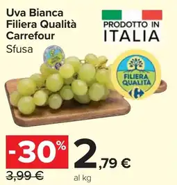 Carrefour Market Uva Bianca Filiera Qualità Carrefour offerta