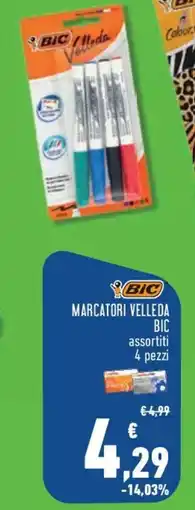 Conad Superstore Marcatori velleda BIC offerta