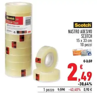 Conad Superstore Nastro adesivo SCOTCH offerta