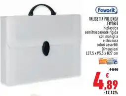 Conad Superstore Valigetta polionda FAVORIT offerta