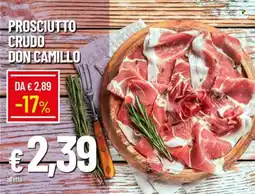 IperFamila Prosciutto crudo don camillo offerta