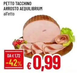 IperFamila Petto tacchino arrosto aequilibrium offerta