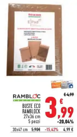 Conad Superstore Buste eco RAMBLOCK offerta