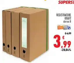 Conad Superstore Registratore KRAFT offerta
