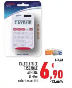 Conad Superstore Calcolatrice tascabile AURORA offerta