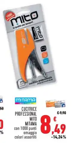 Conad Superstore Cucitrice professional MITO MITAMA offerta