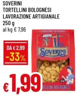 IperFamila Soverini tortellini bolognesi lavorazione artigianale offerta