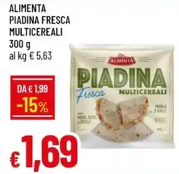 IperFamila Alimenta piadina fresca multicereali offerta