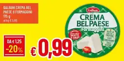 IperFamila Galbani crema bel paese 8 formaggini offerta
