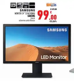 Conad Superstore SAMSUNG Monitor 24" s24a310nhu offerta