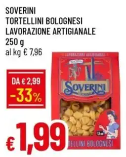 IperFamila Soverini tortellini bolognesi lavorazione artigianale offerta