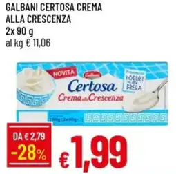 IperFamila Galbani certosa crema alla crescenza offerta