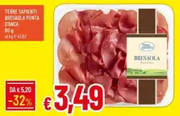 IperFamila Terre sapienti bresaola punta d'anca offerta