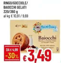 IperFamila Ringo/gocciole/baiocchi gelati offerta
