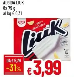 IperFamila Algida liuk offerta