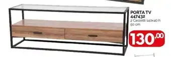 Orizzonte Porta TV 447432 140x40 h 50 cm offerta
