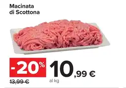 Carrefour Macinata di Scottona offerta
