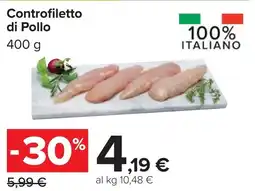 Carrefour Controfiletto di pollo offerta