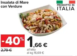 Carrefour Insalata di Mare con Verdure offerta
