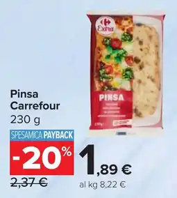 Carrefour Market Pinsa Carrefour offerta
