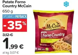 Carrefour Patate Forno Country MCCAIN offerta