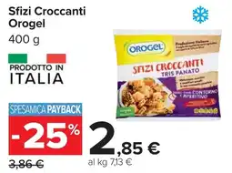 Carrefour Sfizi Croccanti OROGEL offerta