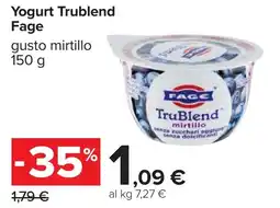 Carrefour Yogurt Trublend FAGE offerta