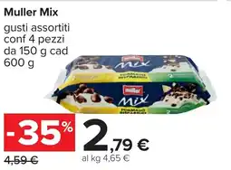 Carrefour MULLER Mix offerta